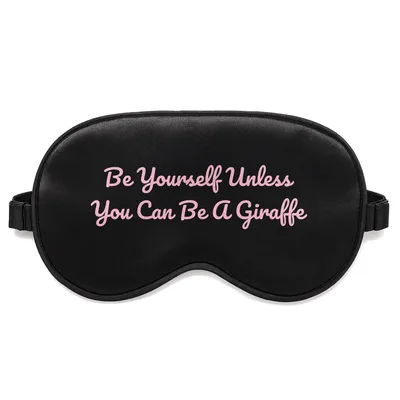 Be Yourself Giraffe Sleep Mask for Animal Lovers