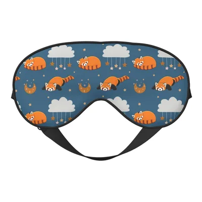 Sleeping Red Panda Sleep Mask for Cozy Nights
