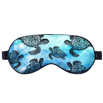 Ocean Turtle Sleep Mask for Sea Lovers and Night Owls