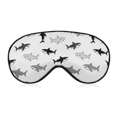 Shark Lover Sleep Mask for Ocean Fans