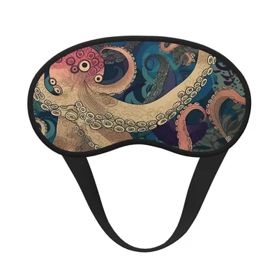 Octopus Kraken Tentacles Sleep Mask for Deep Sea Lovers