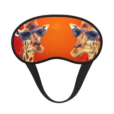Giraffe Sunglasses Cool Sleep Mask for Stylish Rest
