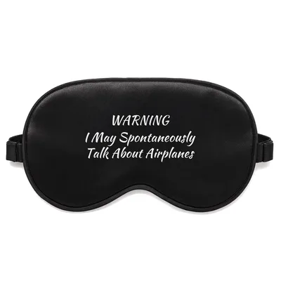 Airplane Lover Sleep Mask