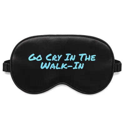 Line Cook Sleep Mask: Go Cry in the Walk-In Design