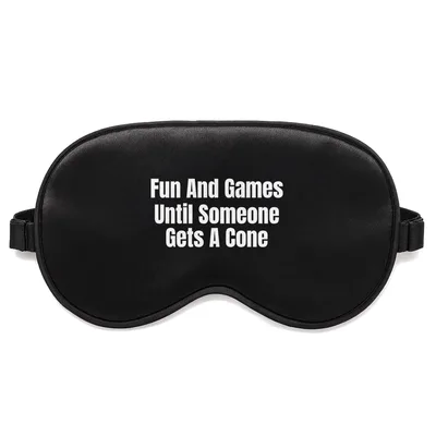 Vet Tech Sleep Mask: Fun And Games Until Someone Gets A Cone