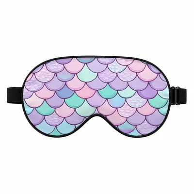 Mermaid Scales Sleep Mask for Dreamy Nights