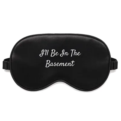 Drummer in the Basement Sleep Mask for Practice Sessions