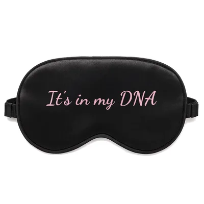 Its in My DNA Sleep Mask for Drummers and Percussionists