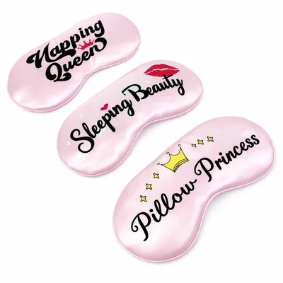 Napping Queen Eye Mask Set of 3 for Nap Lovers