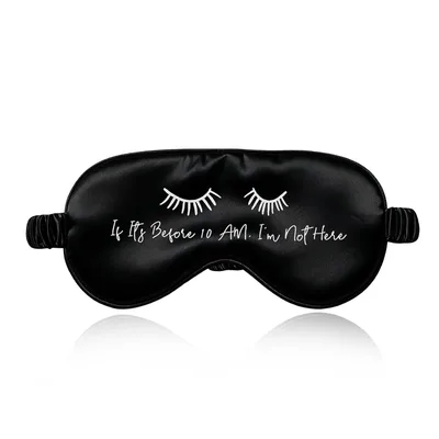 If It's Before 10 Sleep Mask for Early Birds Who Nap