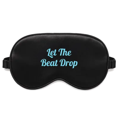 Let The Beat Drop Sleep Mask for Cardiac Nurses