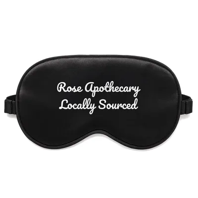 Rose Apothecary Sleep Mask: Locally Sourced Pharmacy Design