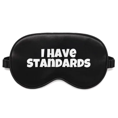 Poodle Lover Sleep Mask I Have Standards Design