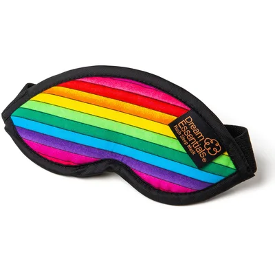 Rainbow Stripes Pattern Sleep Mask