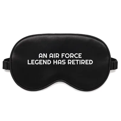 Air Force Retirement Sleep Mask: An Air Force Legend Has
