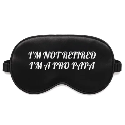 Pro Papa Sleep Mask: Retired Dad Grandkids Gift