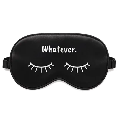 Sarcastic Attitude Sleep Mask: Whatever. Design