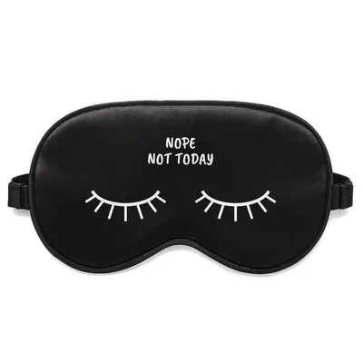 Nope Not Today Sleep Mask for Introverts Who Want Quiet Time