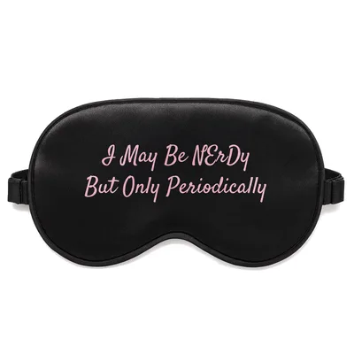 Periodic Table Nerd Sleep Mask for Chemistry Lovers
