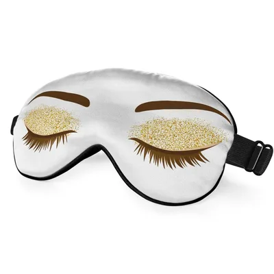 Glitter Lashes Sleep Mask for Lash Lovers
