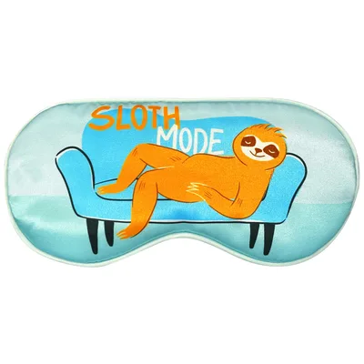 Sloth Lover Sleep Mask for Lazy Nap Days