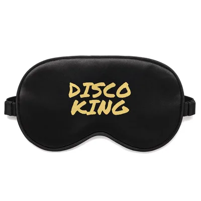 Disco King Sleep Mask for 70s Dance Floor Lovers