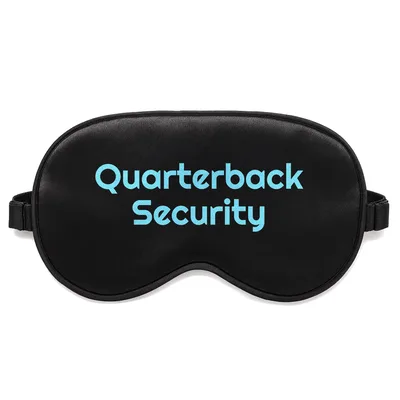 Quarterback Security Sleep Mask for Offensive Line Fans
