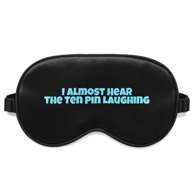 Ten Pin Bowling Sleep Mask for Bowling Enthusiasts