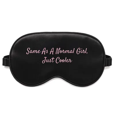 Same As A Normal Sleep Mask - Cool Softball Girl Design