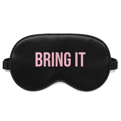 Hockey Goalie Bring It Sleep Mask for Ice Hockey Fans