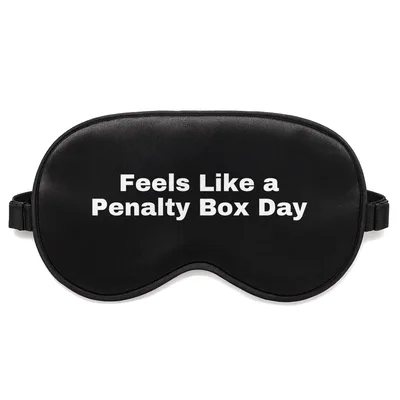 Hockey Fan Sleep Mask Feels Like a Penalty Box Day