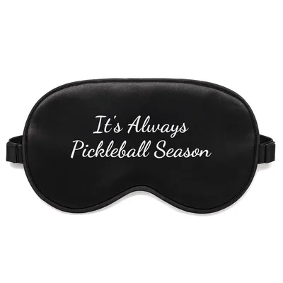 Pickleball Lover Sleep Mask for the Court Enthusiast