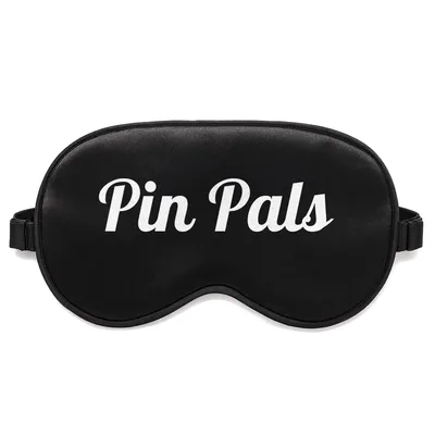 Bowling Buddies Sleep Mask: Pin Pals Design for Lane Lovers