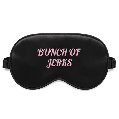 Bunch of Jerks Sleep Mask for the Hockey Player Who Needs a Break