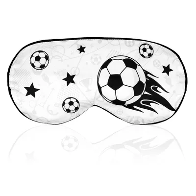 Soccer Lover Sleep Mask for Fans of the Game