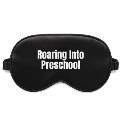 Roaring into Preschool Sleep Mask for Early Childhood Educators
