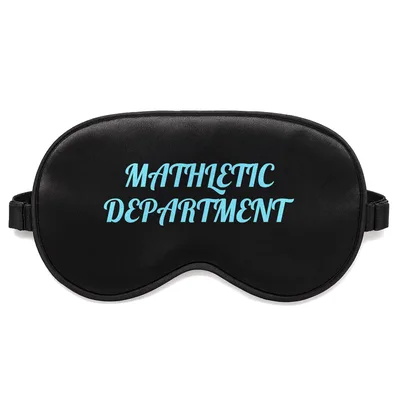 Math Department Sleep Mask for Math Teachers and Nerds