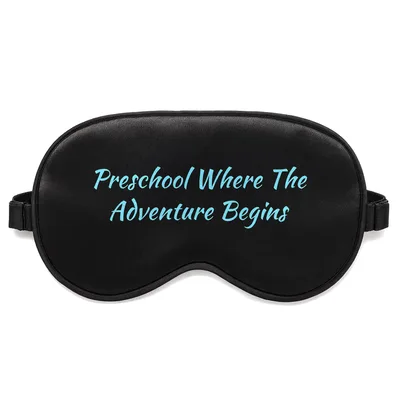 Preschool Teacher Adventure Sleep Mask - Early Childhood Theme