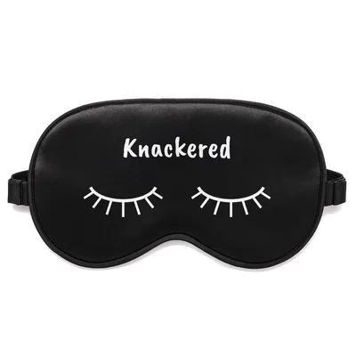 Always Tired Sleep Mask: Knackered Design for Deep Rest