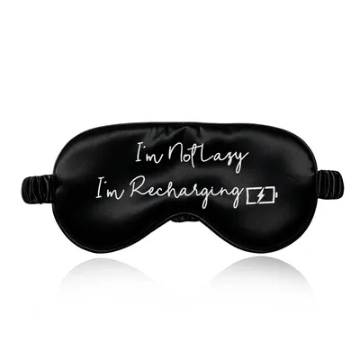 Not Lazy Recharging Sleep Mask for Tired Days and Naps