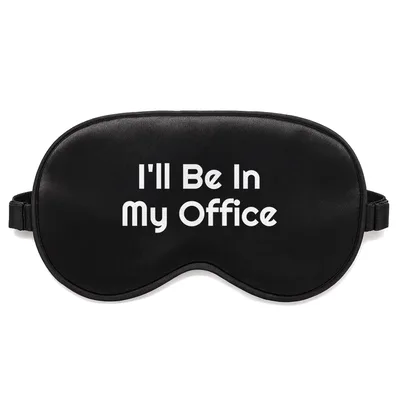 Mens Funny Woodworking Carpenter Sleep Mask for Tradesmen
