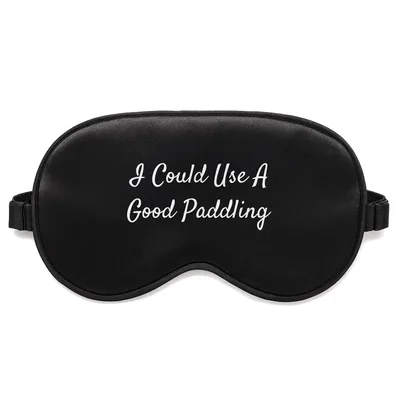 Paddling Pun Sleep Mask for Water Sports Lovers