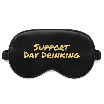 Day Drinking Sleep Mask for Beach Vacation Humor