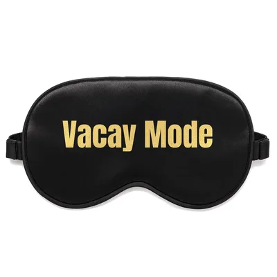 Vacation Mode Sleep Mask for Beach Lovers and Travelers