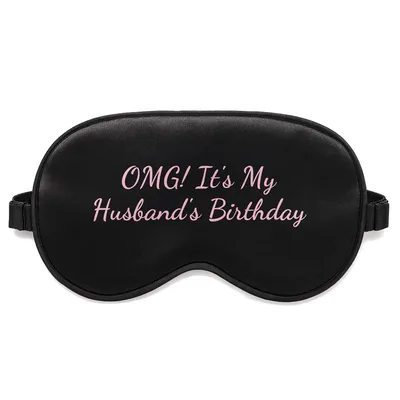 Husband Birthday Surprise Sleep Mask for Fun Celebrations