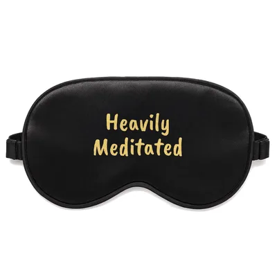 Meditation Lover Sleep Mask Heavily Meditated Design